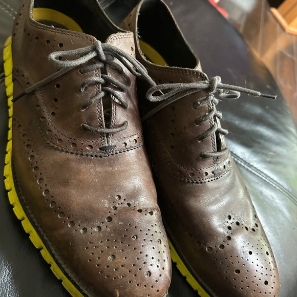 Cole Haan Zero Mens 13 leather brogues - Picture 2 of 4